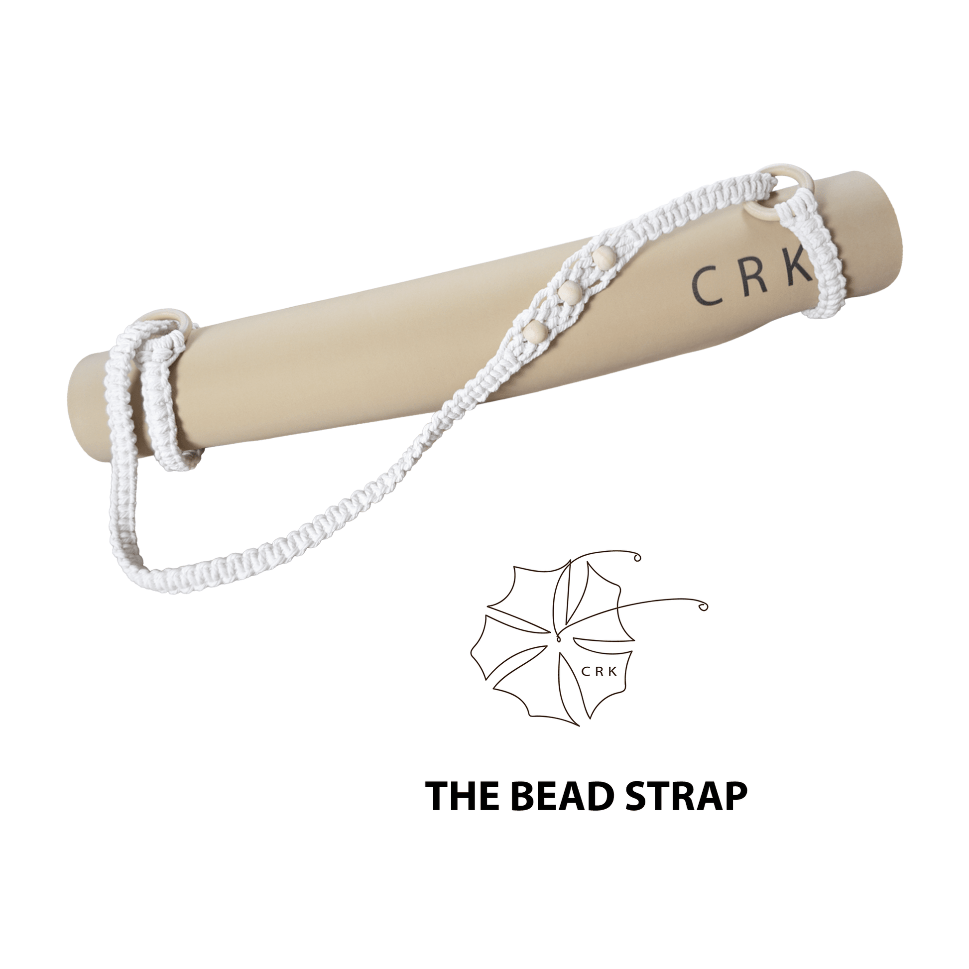 Crk Yoga Mat Carrying Strap made of Cotton • The Bead Strap