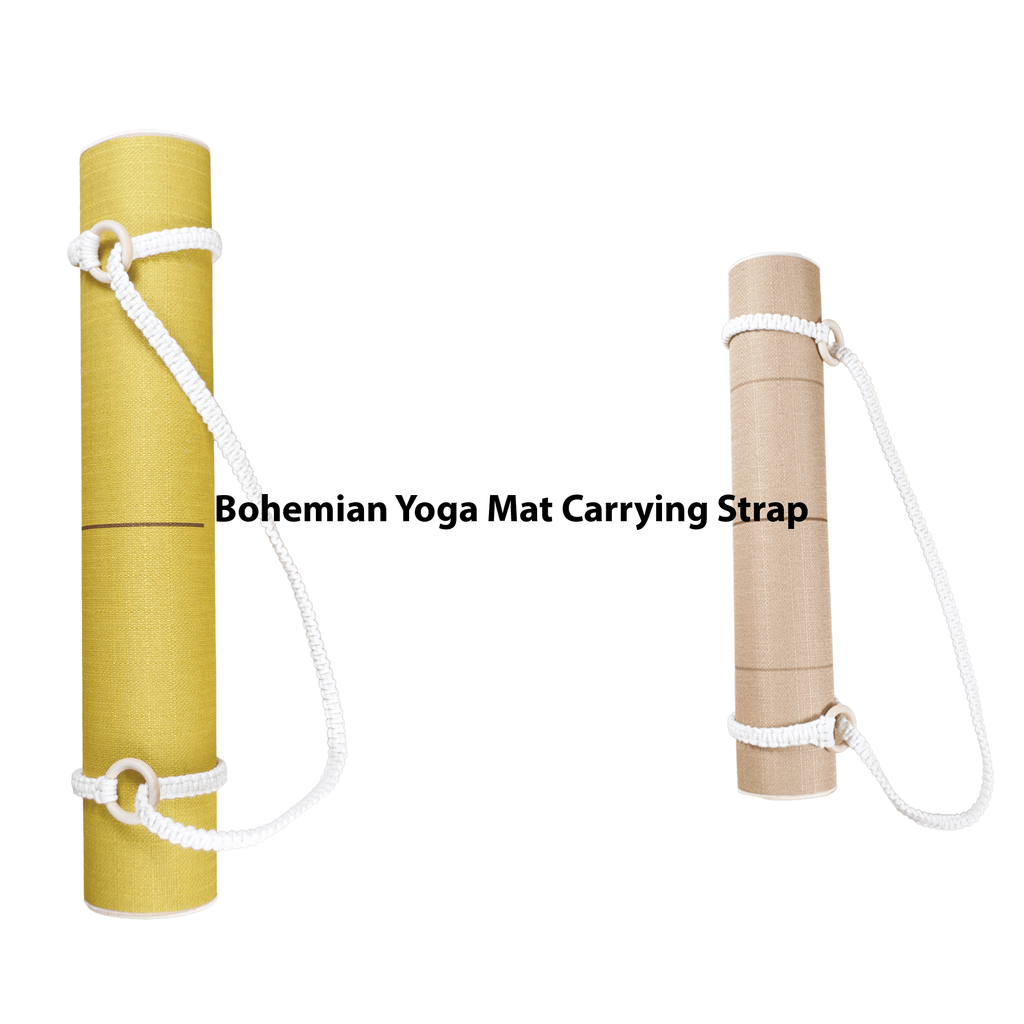 Crk Yoga Mat Carrying Strap made of Cotton • The Boho Strap