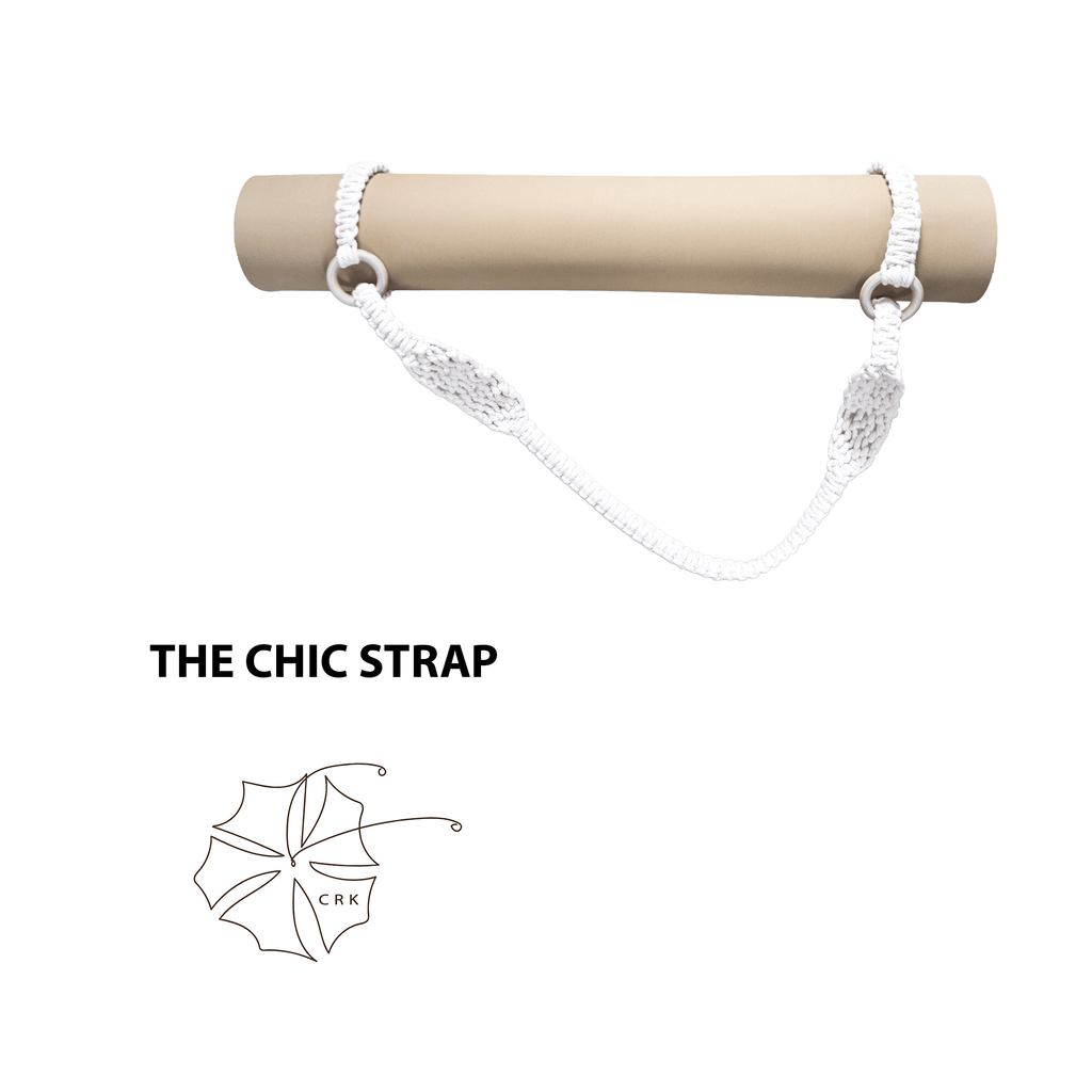 Crk Yoga Mat Carrying Strap made of Cotton • The Chic Strap