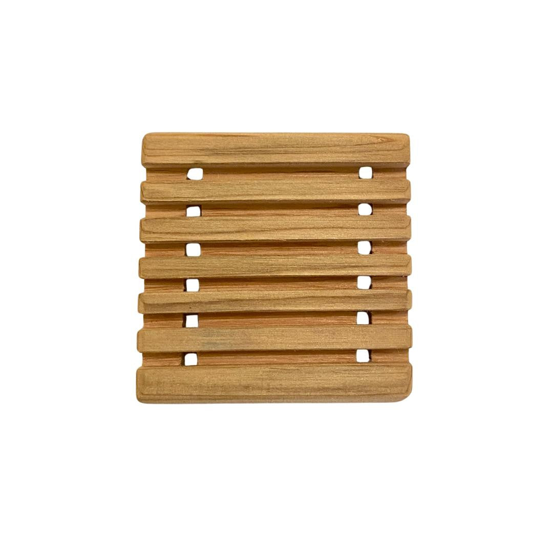 Reclaimed Wood Soap Dish - Square