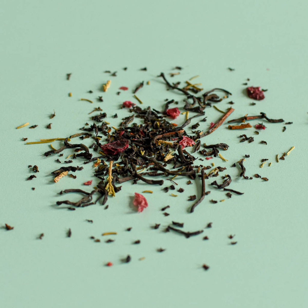 Loose Leaf Black Tea English Breakfast, Pine & Cranberry