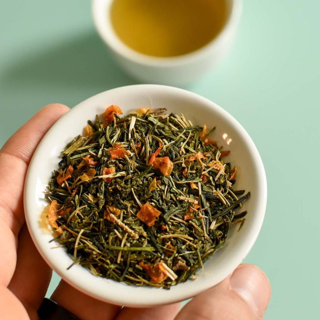 Loose Leaf Tea - Sencha Green Tea, Nettle & Black Spruce