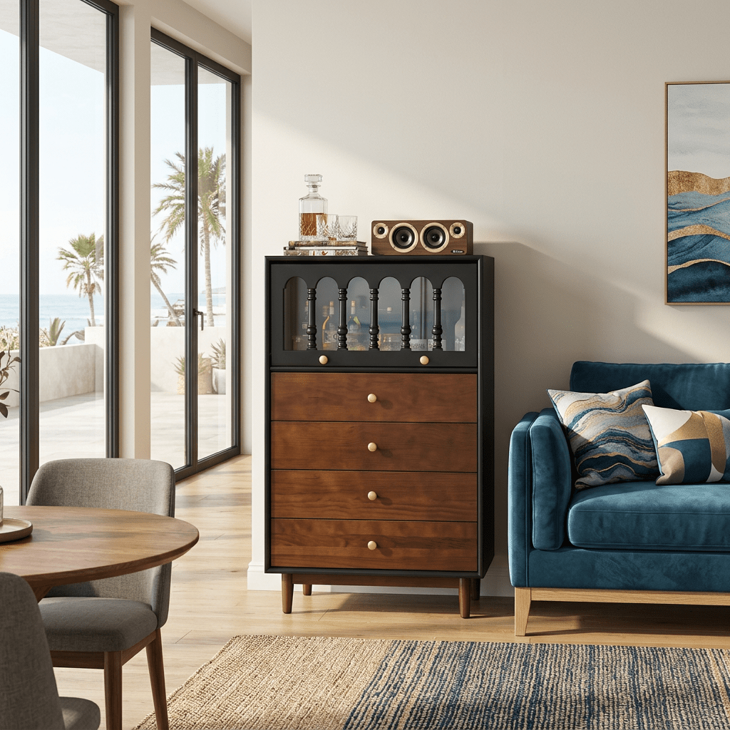 The Halliway Retro Sideboard