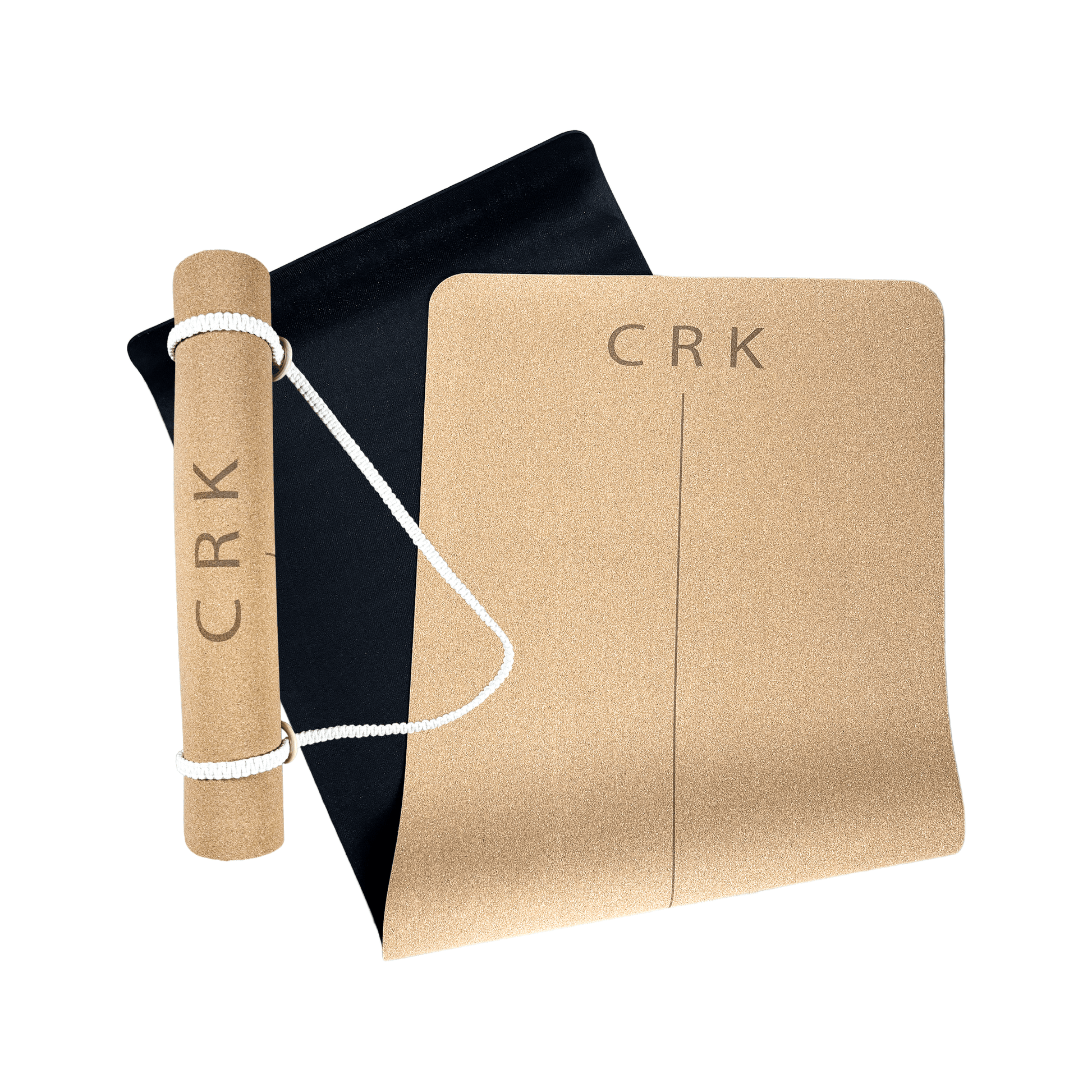Crk's Organic Cork Yoga Mat with Natural Rubber, 4mm Thick • The Standard Mat Begin Yoga