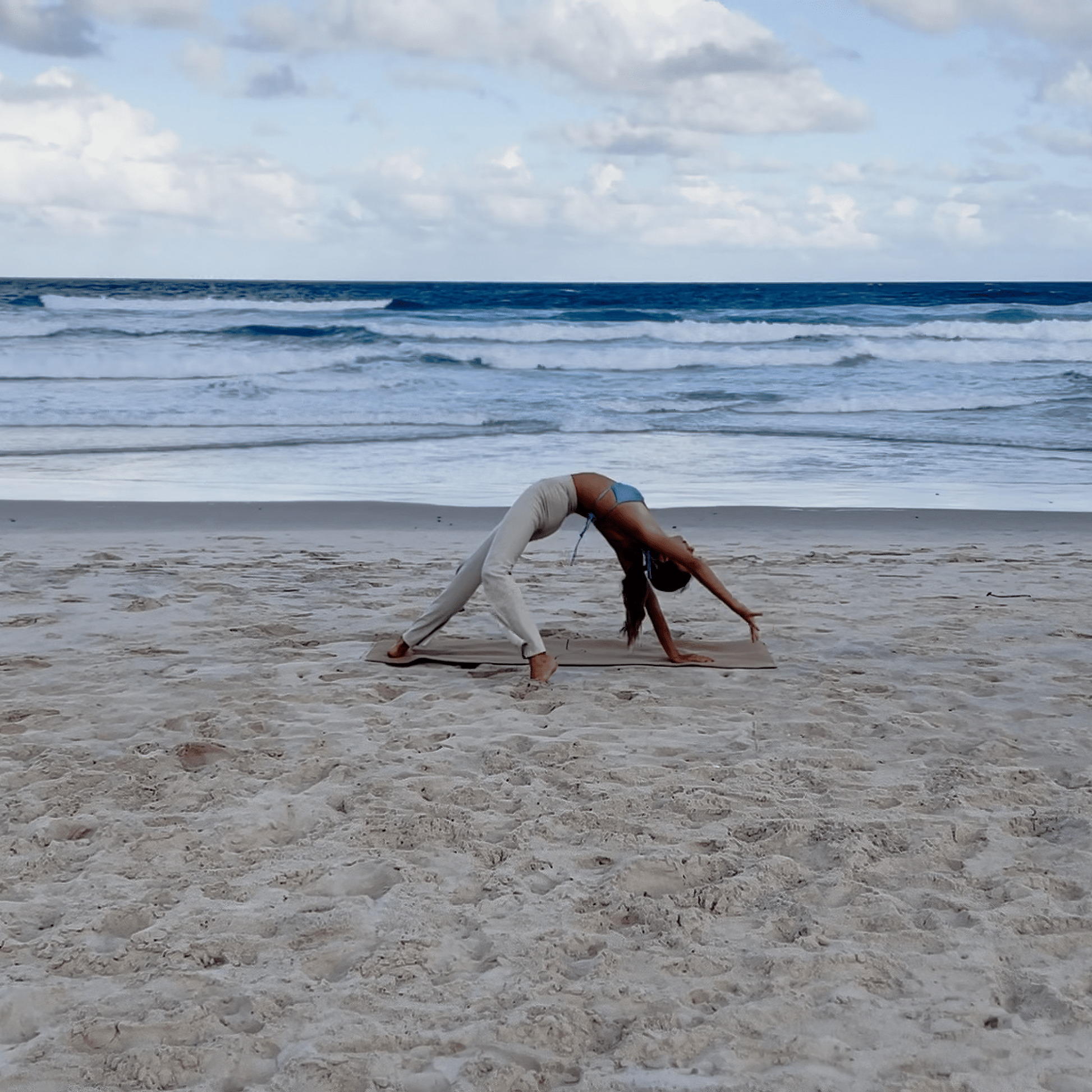 Crk's Organic Cork Yoga Mat with Recycled Natural Rubber, 4mm Thick • The Wave Mat