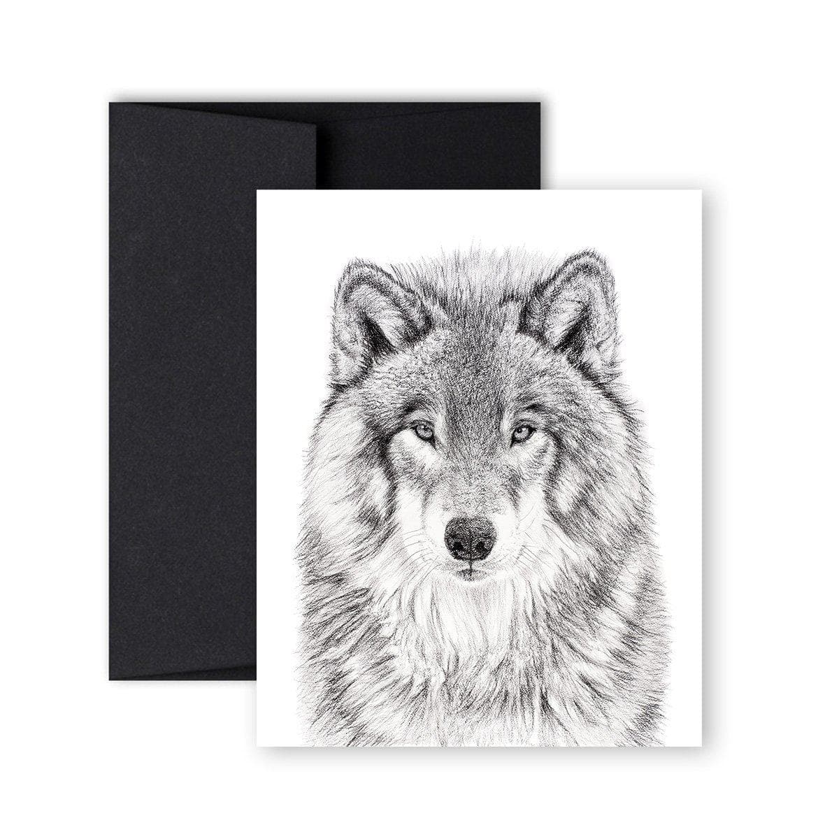 The Wolf Greeting Card