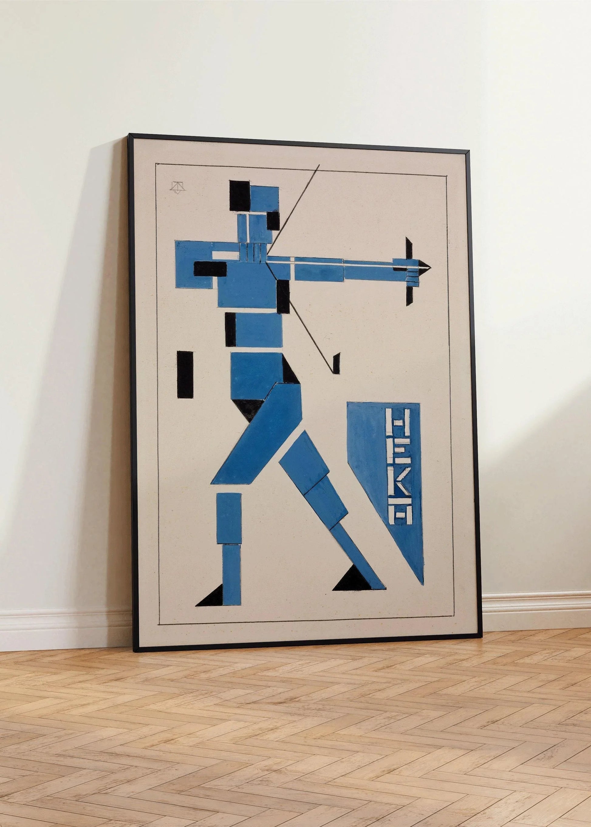 Theo van Doesburg Bauhaus Print : Art giclée moderne du milieu du siècle