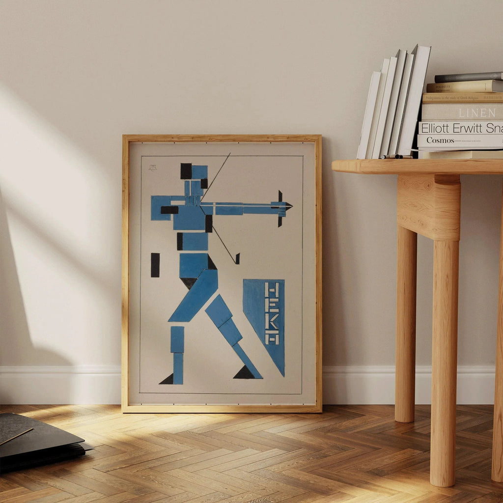 Theo van Doesburg Bauhaus Print : Art giclée moderne du milieu du siècle