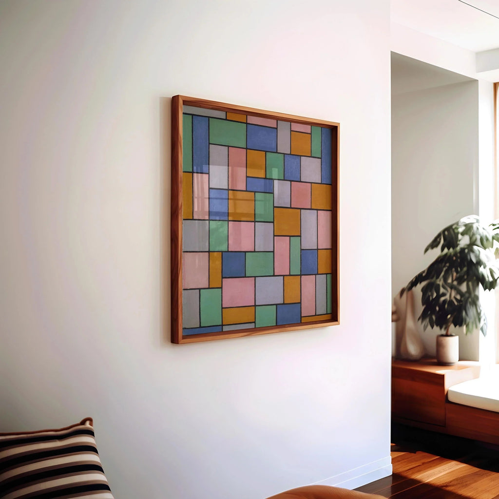 Theo van Doesburg Print : Composition en dissonances, Art du Bauhaus