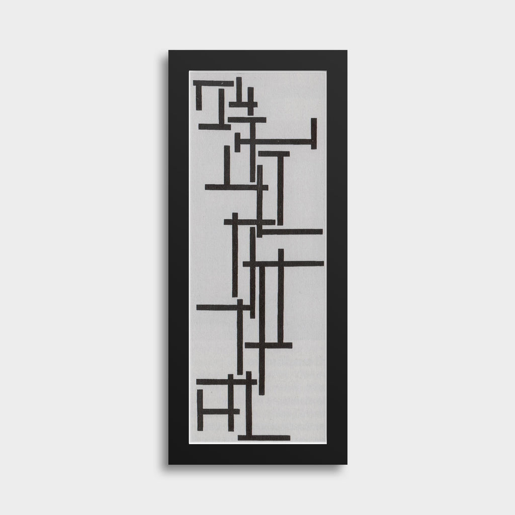Theo Van Doesburg Tarantella Print: Mid-Century Modern Abstract Art