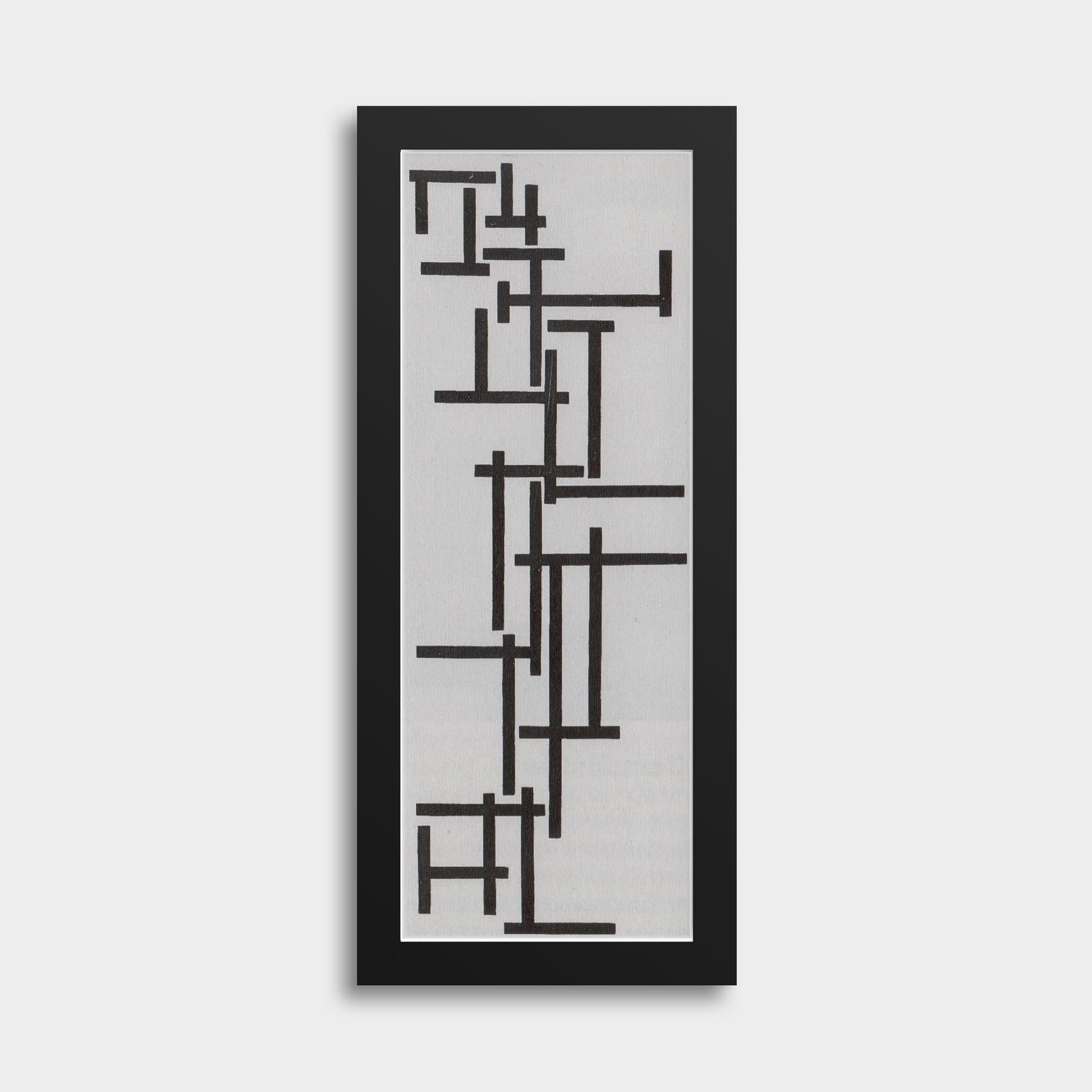 Theo Van Doesburg Tarantella Print: Mid-Century Modern Abstract Art