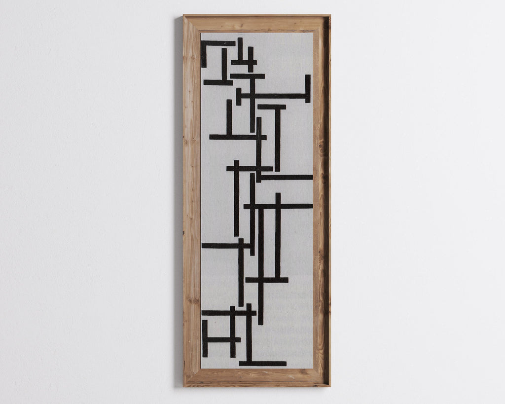 Theo Van Doesburg Tarantella Print: Mid-Century Modern Abstract Art