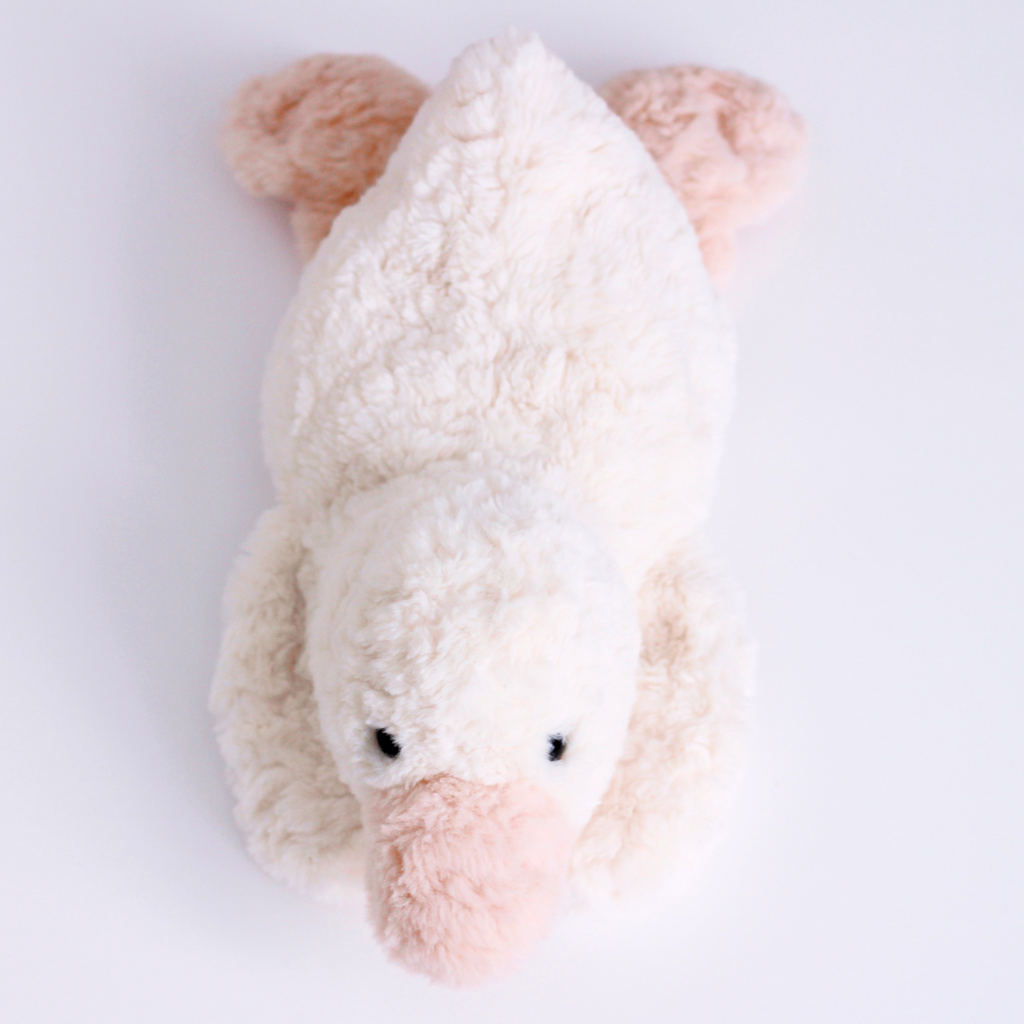 Thermy Buddy™ – Cozy Heated Plush Toy – Giant Squashed Duck