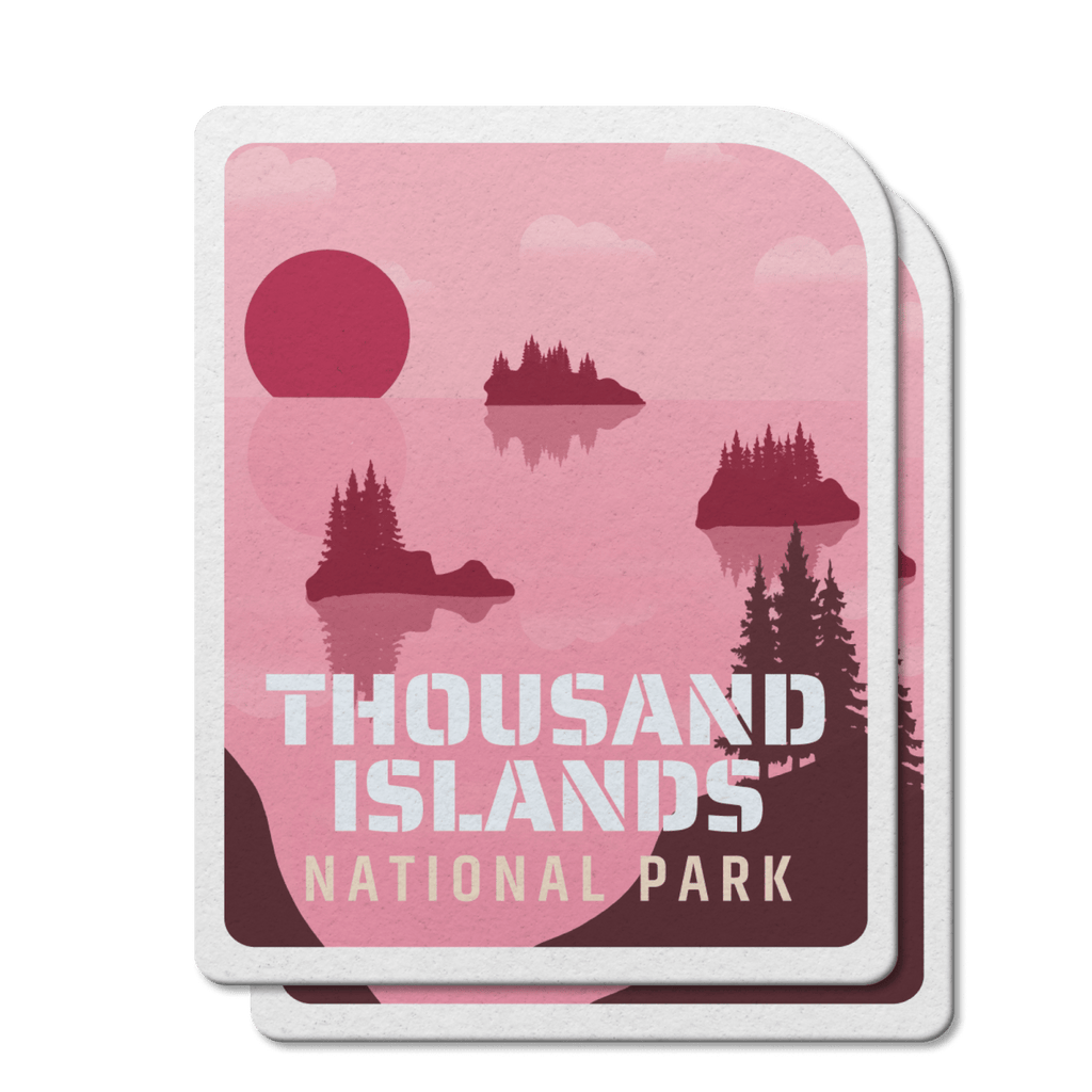 Thousand Island National Park of Canada Waterproof Vinyl Sticker
