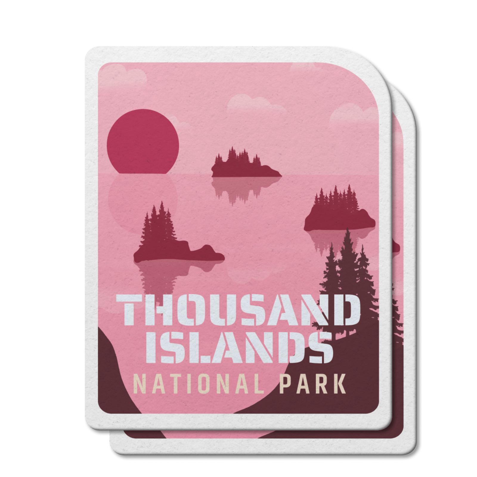 Thousand Island National Park of Canada Waterproof Vinyl Sticker