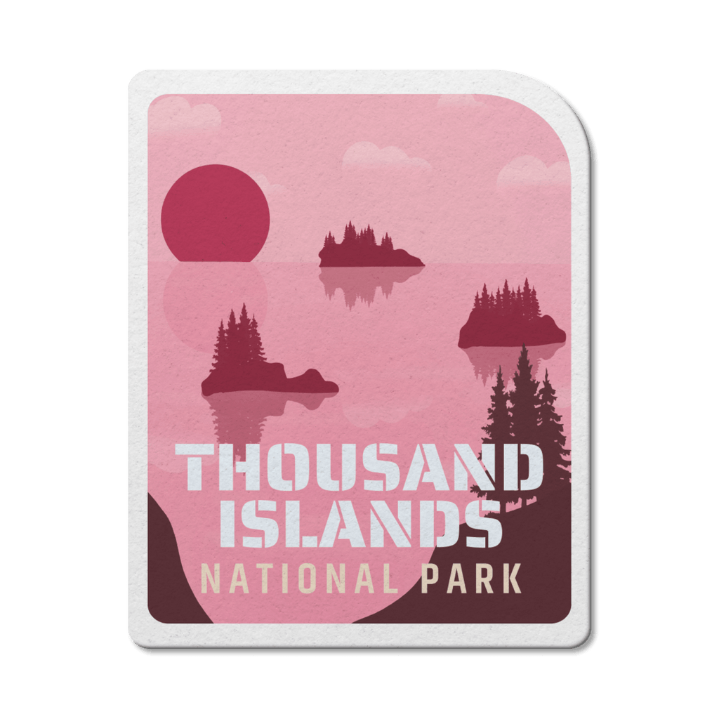 Thousand Island National Park of Canada Waterproof Vinyl Sticker