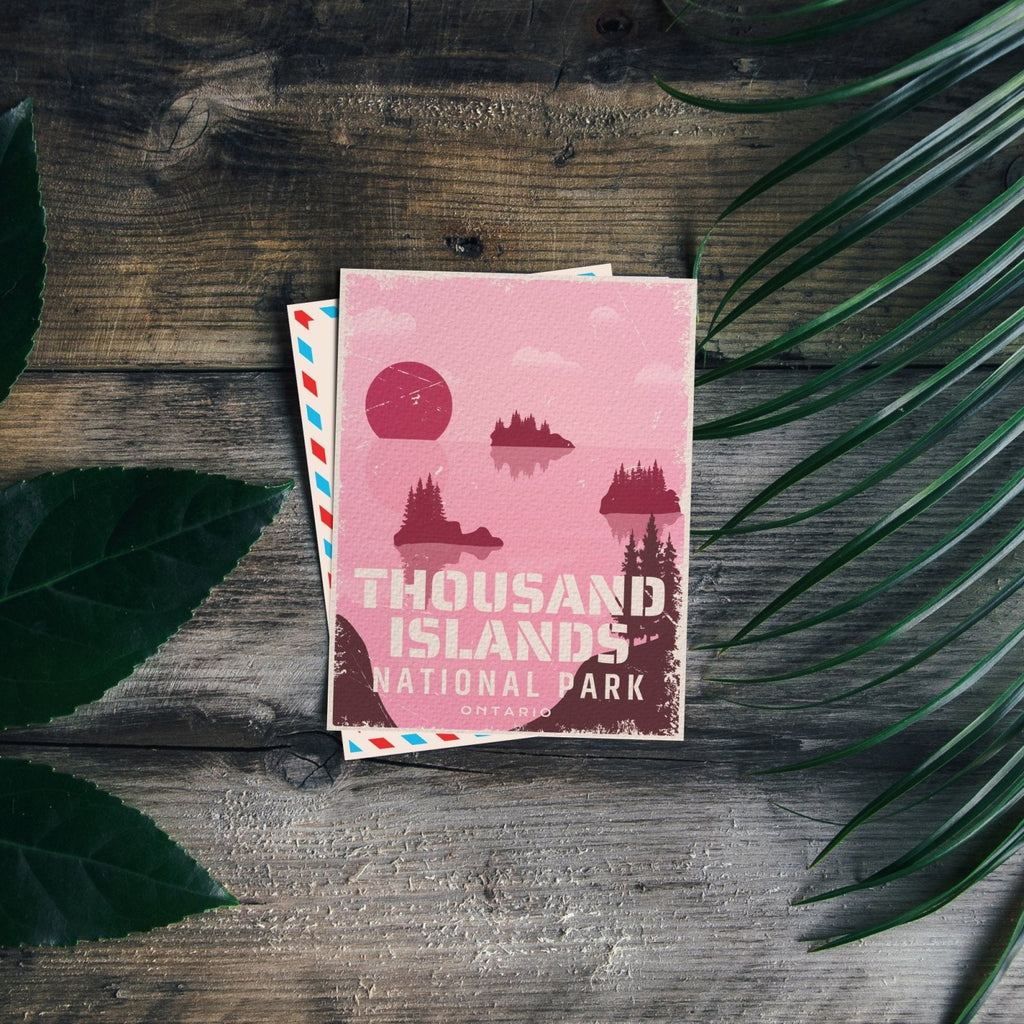 Thousand Islands National Park of Canada Postcard
