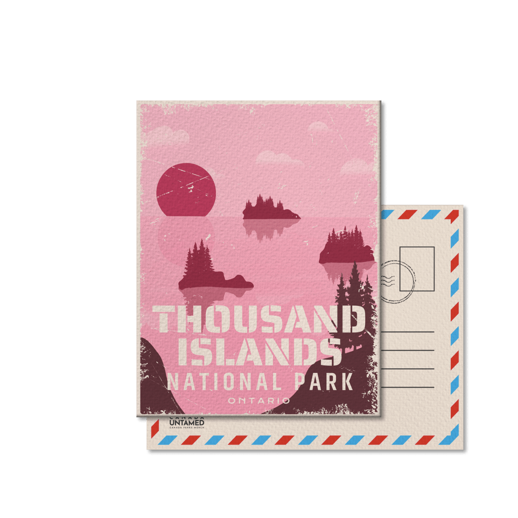 Thousand Islands National Park of Canada Postcard