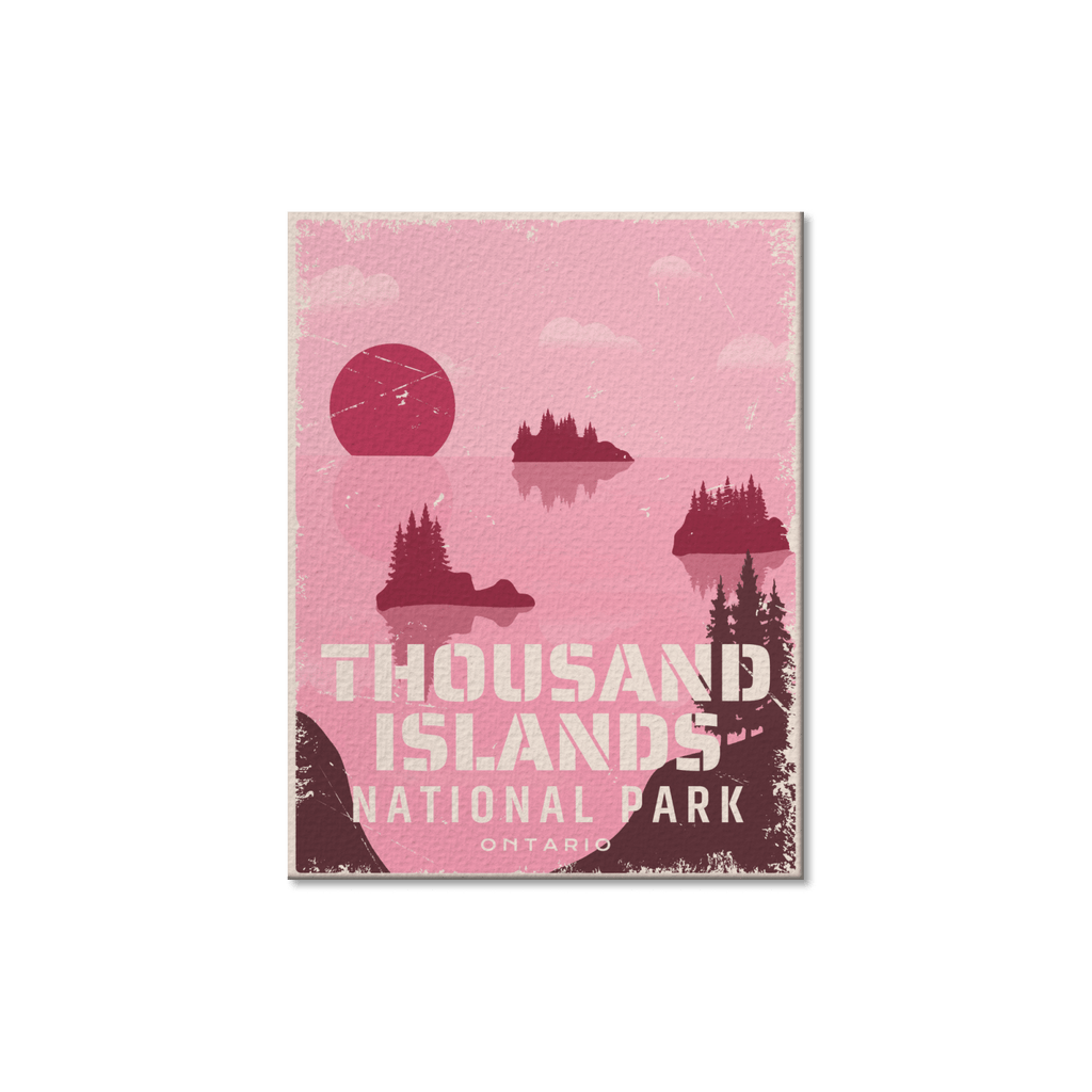 Thousand Islands National Park of Canada Postcard