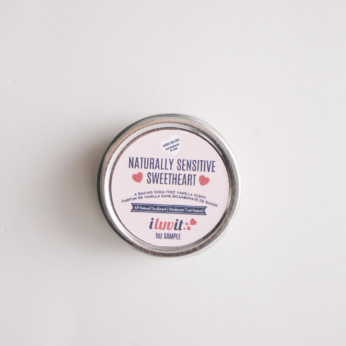 Sample Tin - Sensitive Formula - 1oz