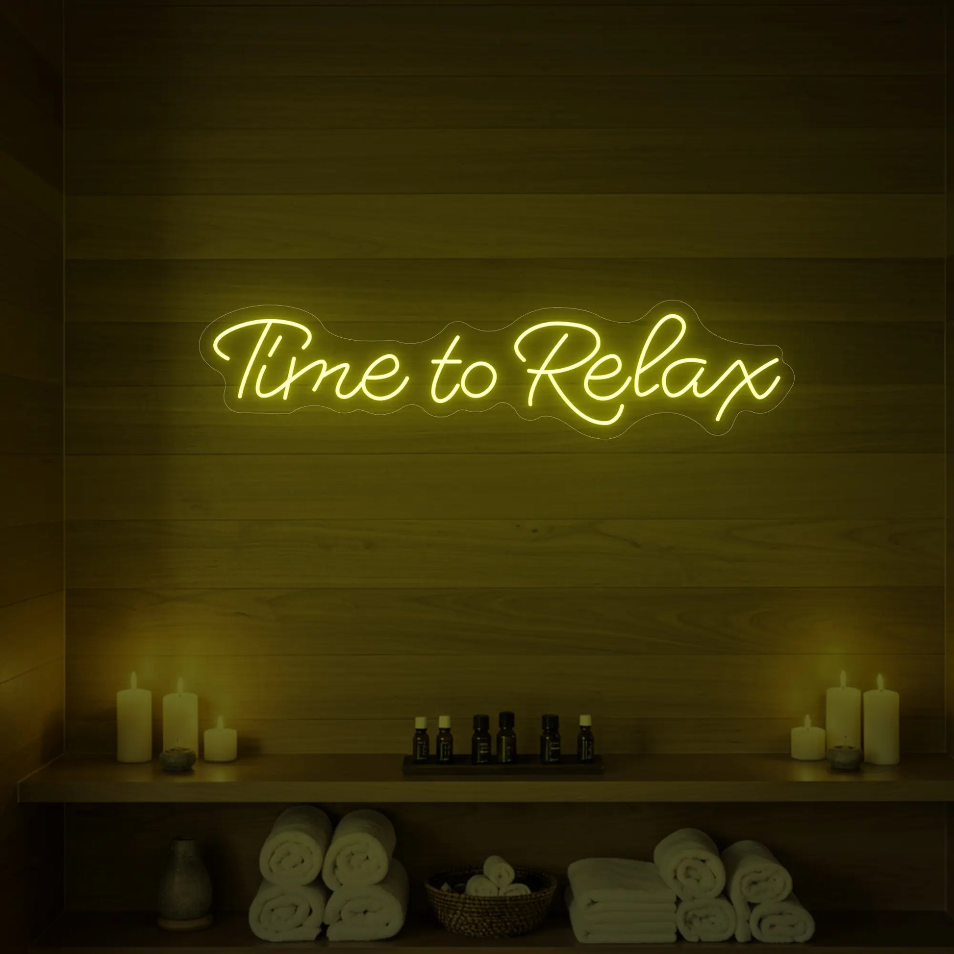 Time to Relax V2 Neon Sign