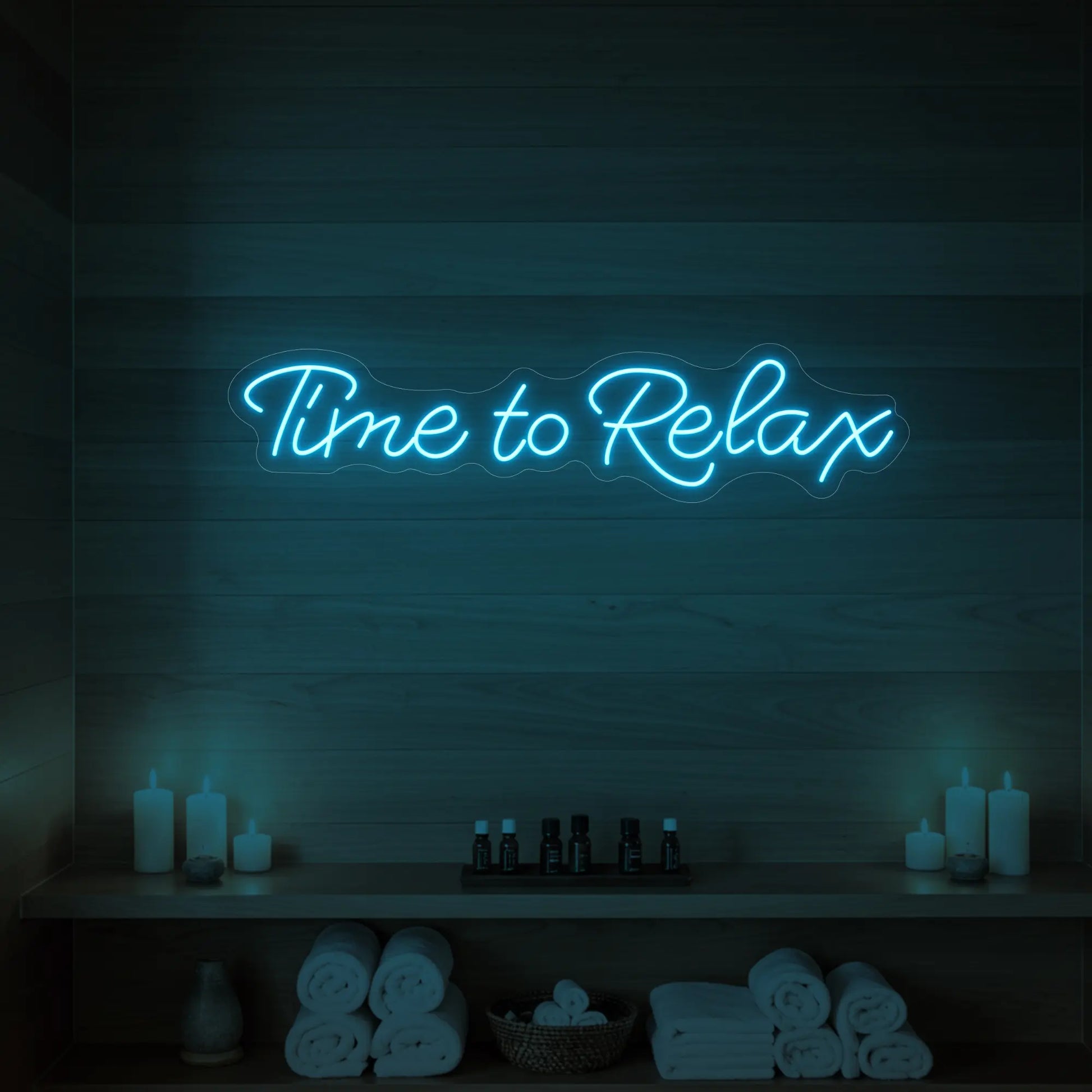 Time to Relax V2 Neon Sign