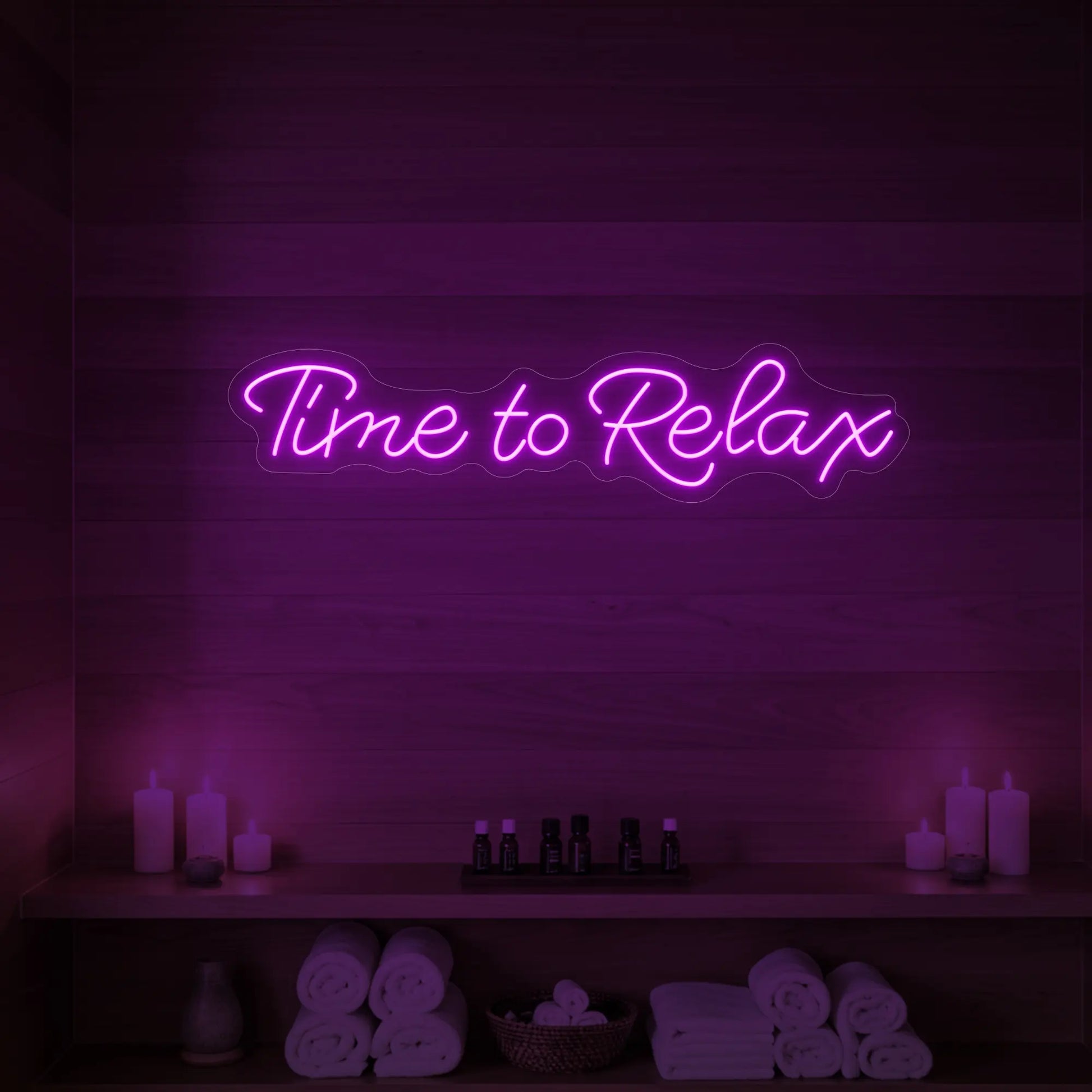 Time to Relax V2 Neon Sign