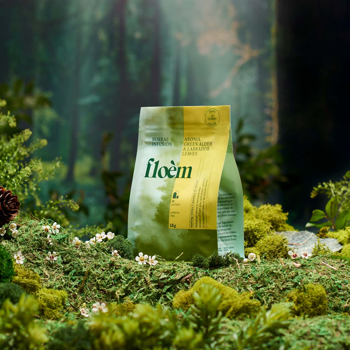 Herbal Tea Bags - Aronia, Alder & Labrador Leaves