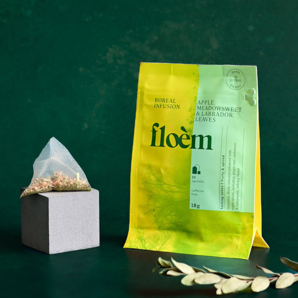 Herbal Tea Bags - Apple, Meadowsweet & Labrador Tea Leaves