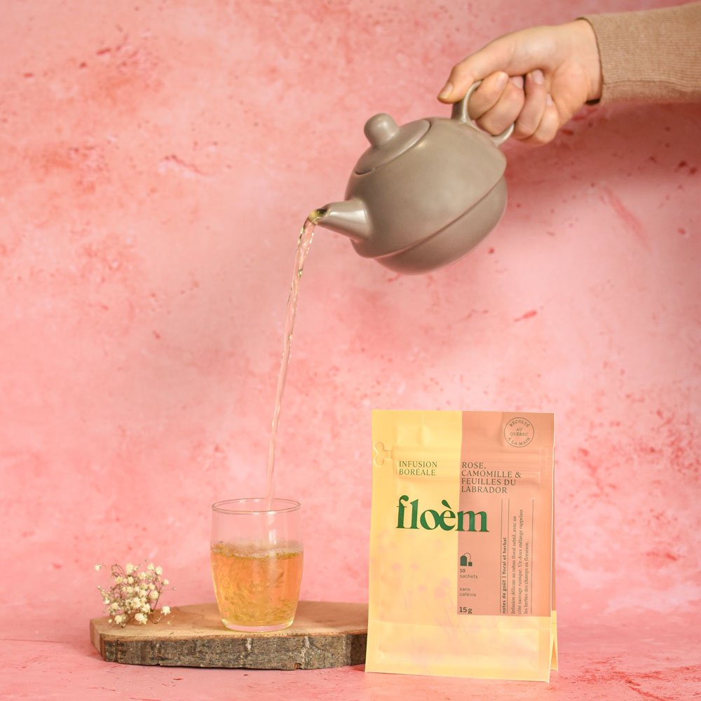 Rose, Chamomile & Labrador Tea Bags