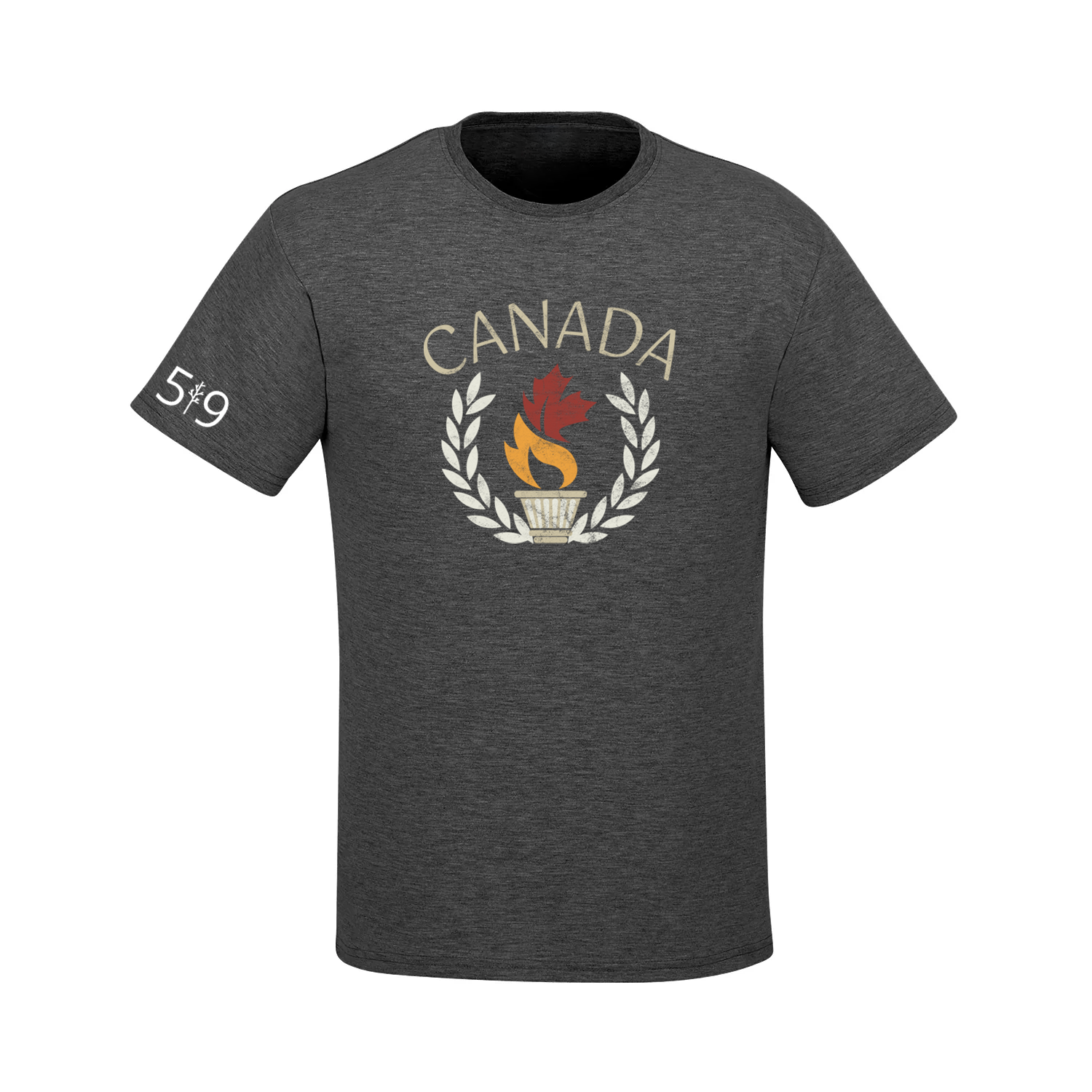 T-SHIRT DE LA TORCHE DU CANADA (ENFANTS)