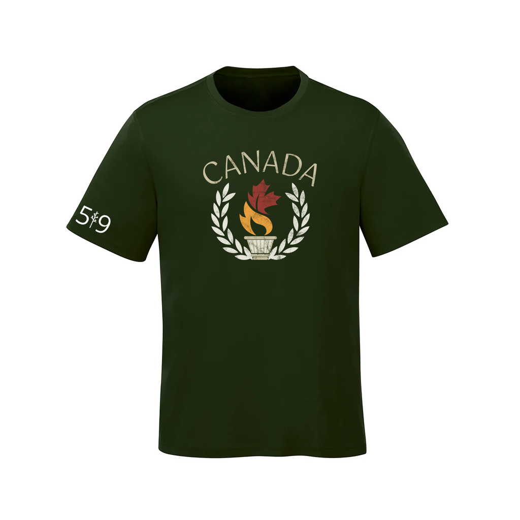 T-SHIRT TORCHE CANADA (HOMME)
