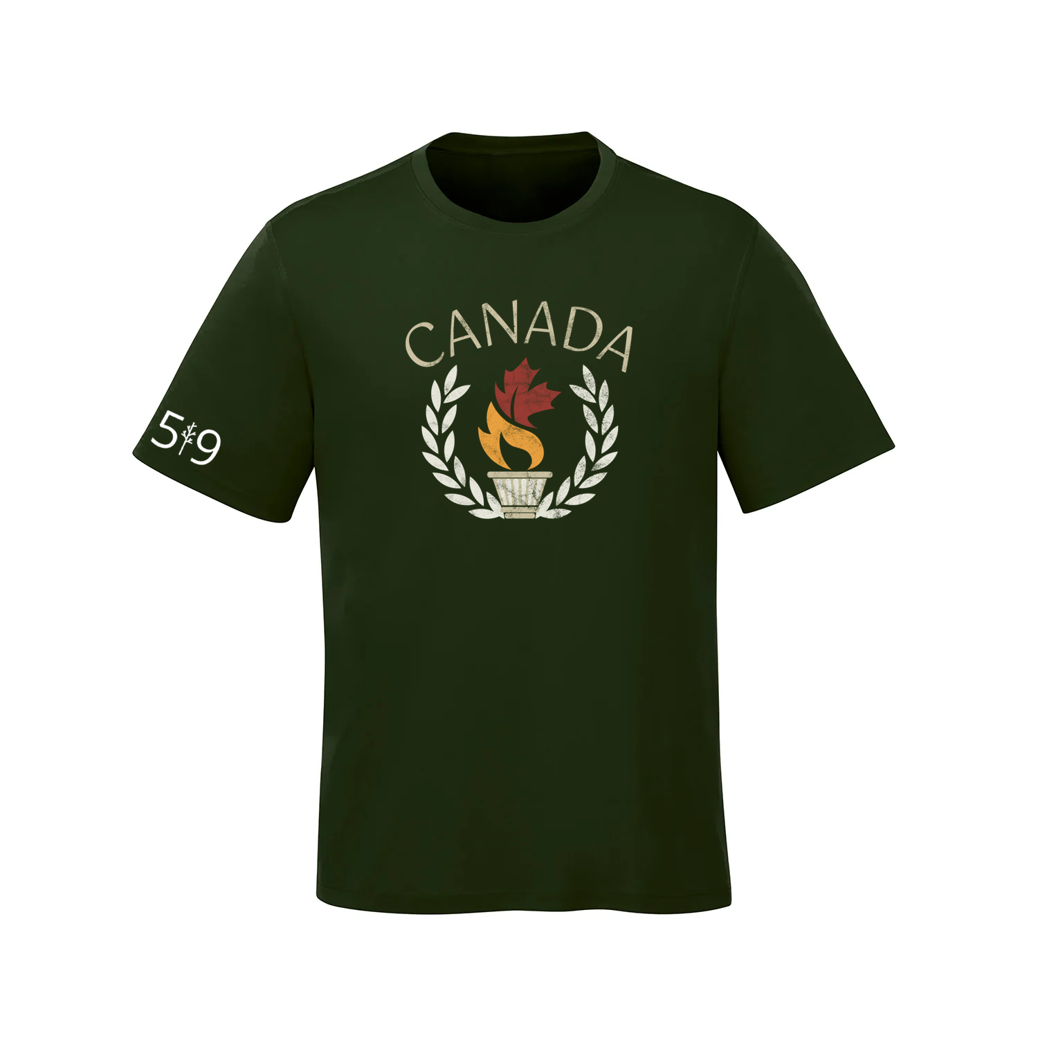 T-SHIRT TORCHE CANADA (HOMME)