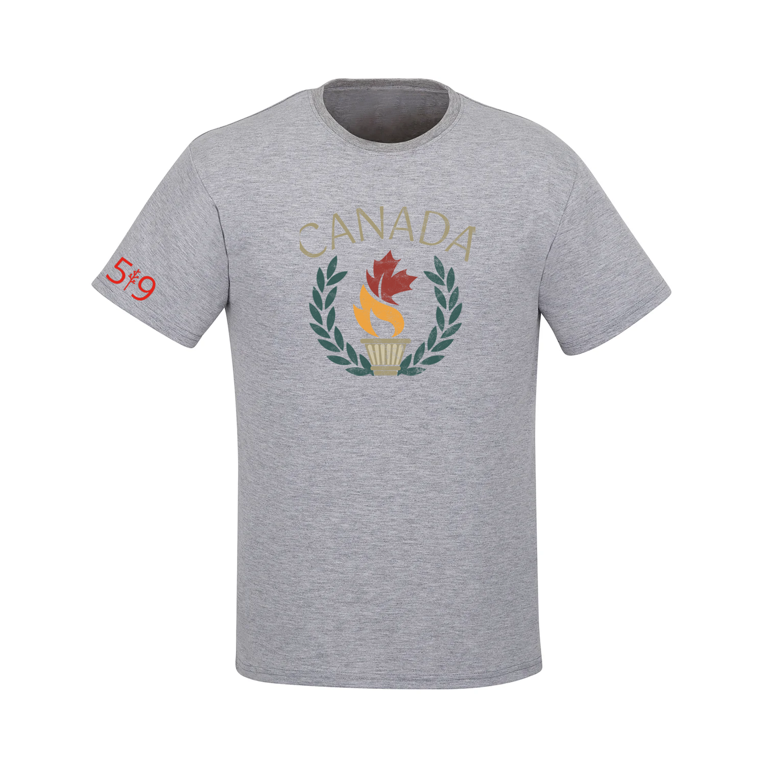 T-SHIRT TORCHE DU CANADA (FEMME)