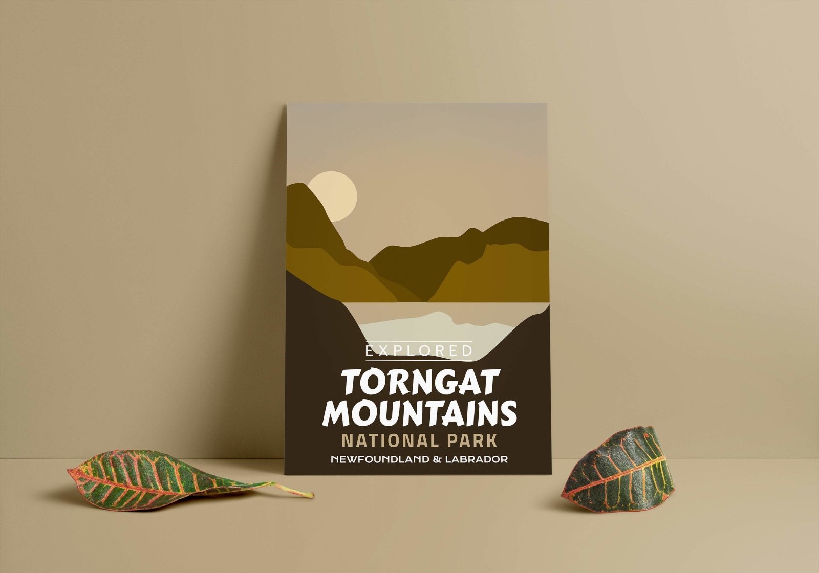 Affiche « Explorée » du parc national des monts Torngat
