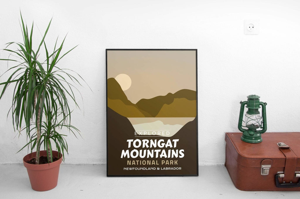 Affiche « Explorée » du parc national des monts Torngat