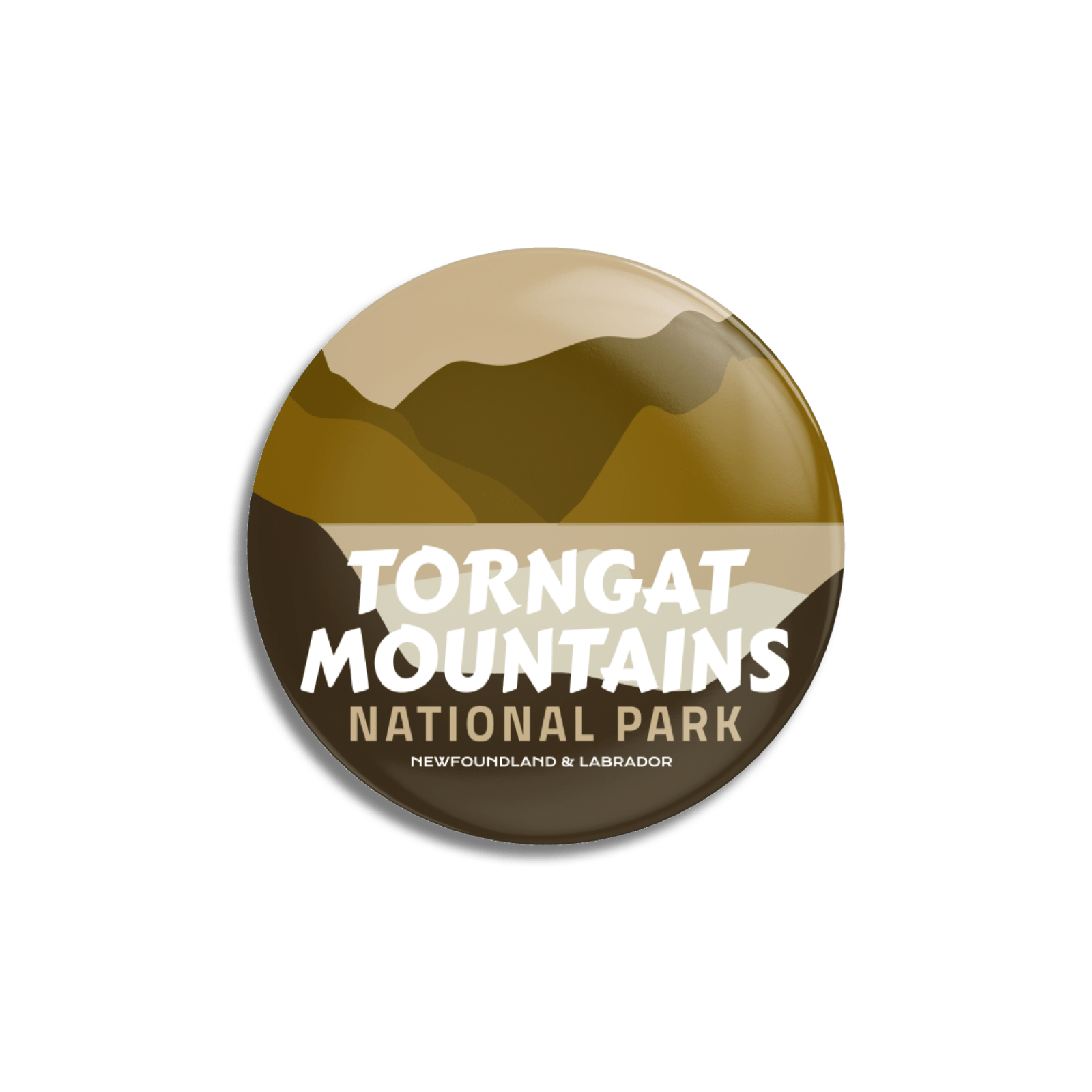 Torngat Mountains National Park of Canada Pinback Button