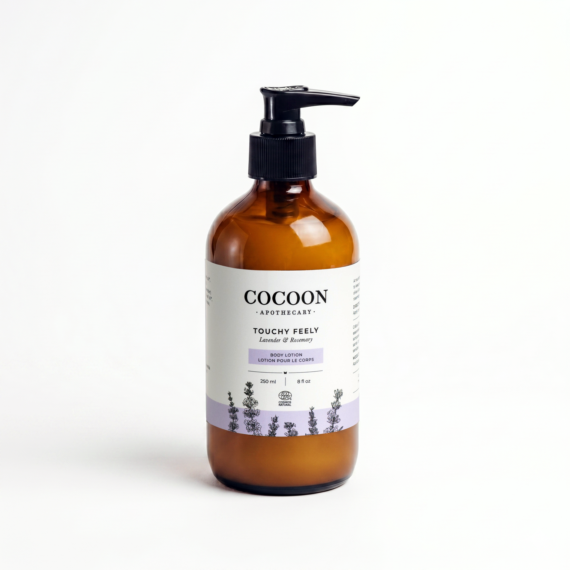 Lotion corporelle agréable au toucher 