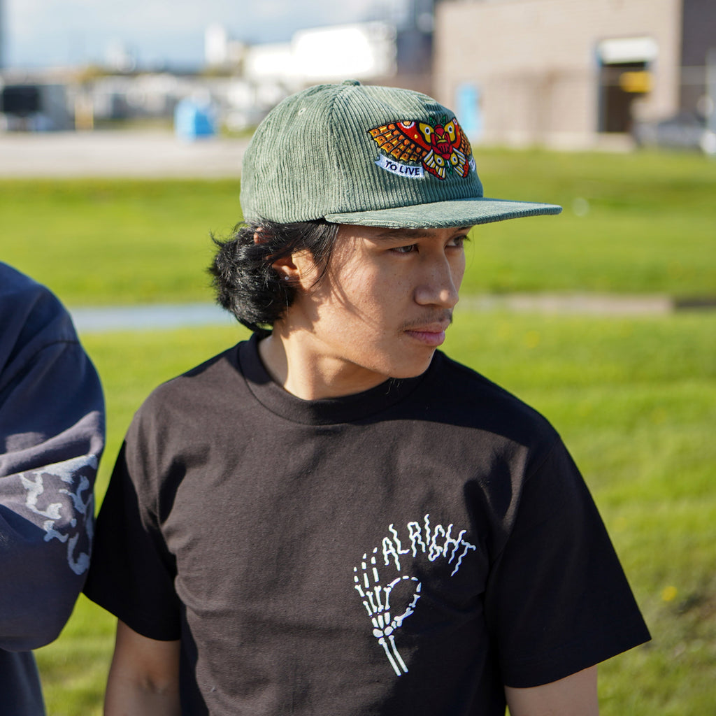 Townes Butterfly Corduroy Hat