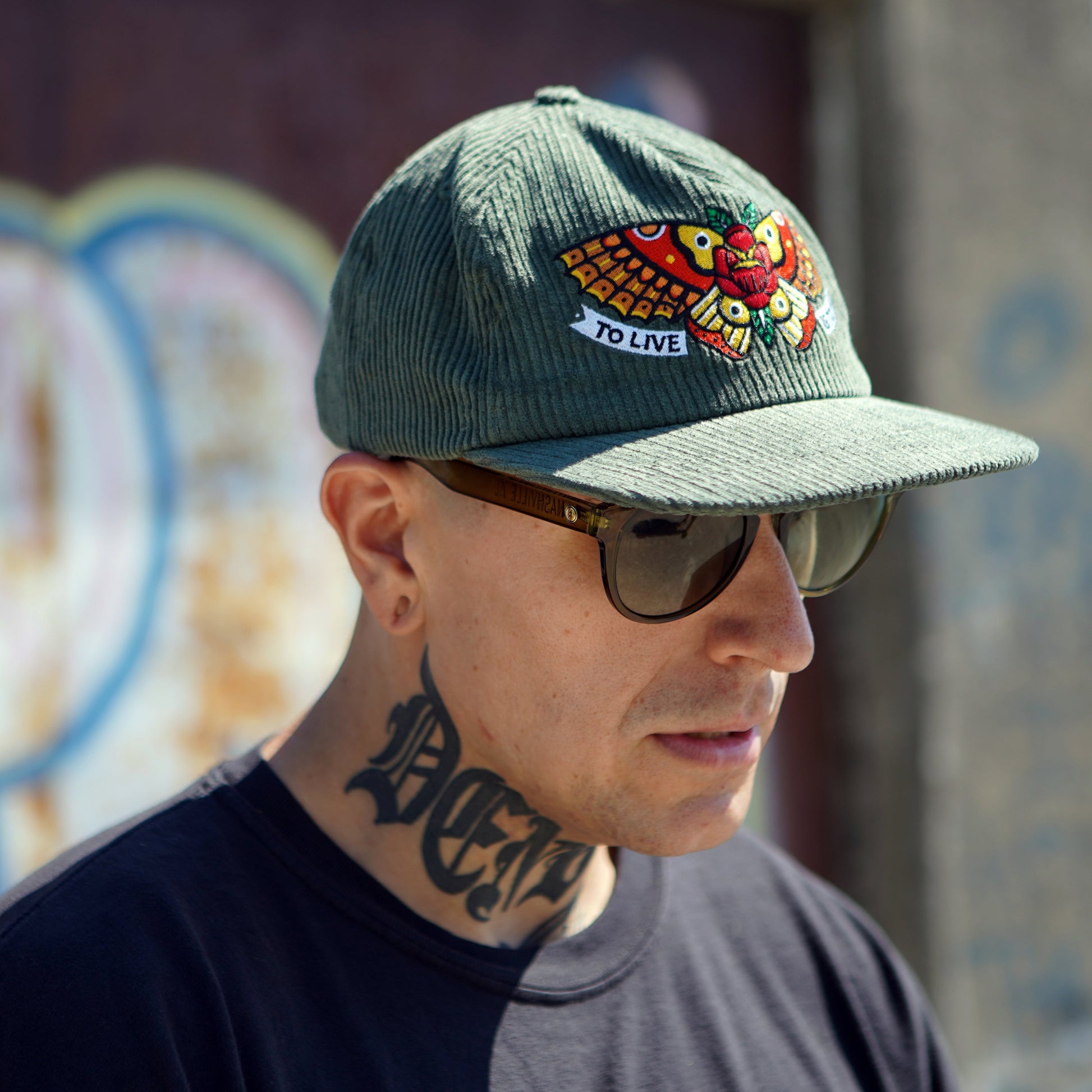 Townes Butterfly Corduroy Hat