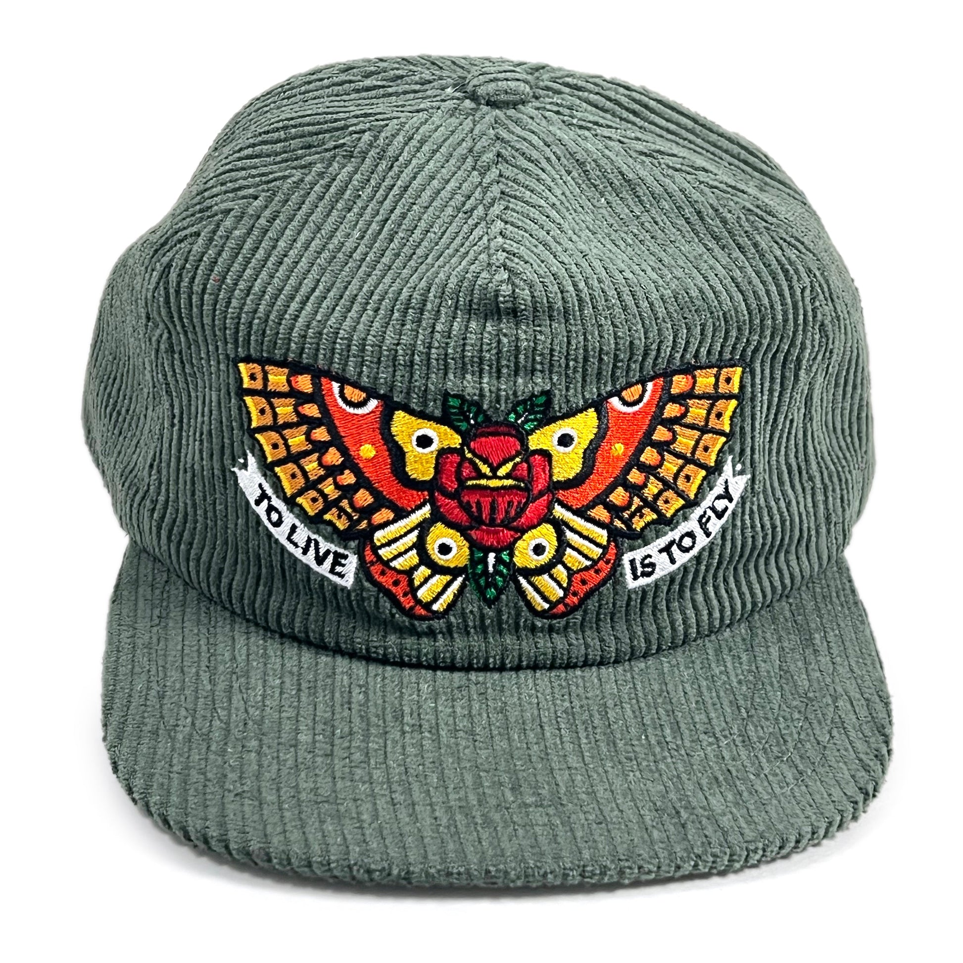 Townes Butterfly Corduroy Hat