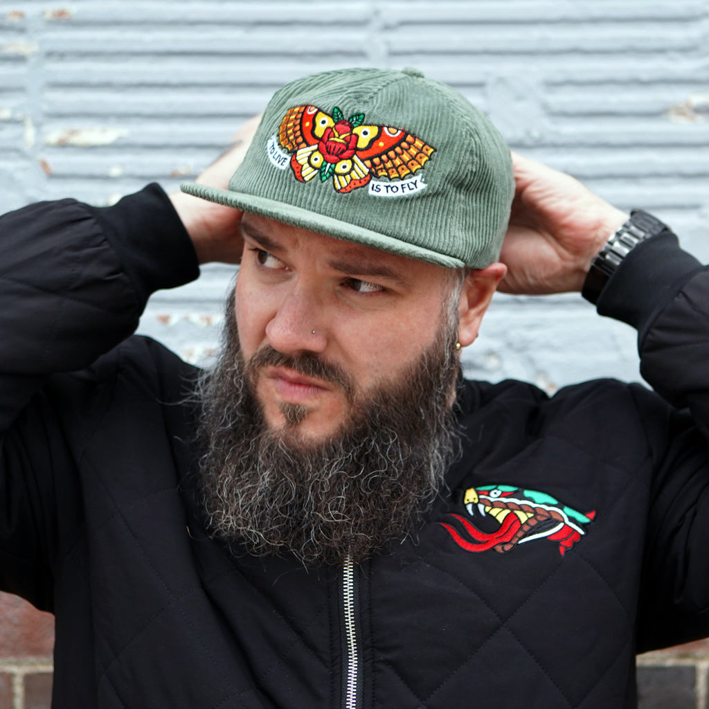 Townes Butterfly Corduroy Hat