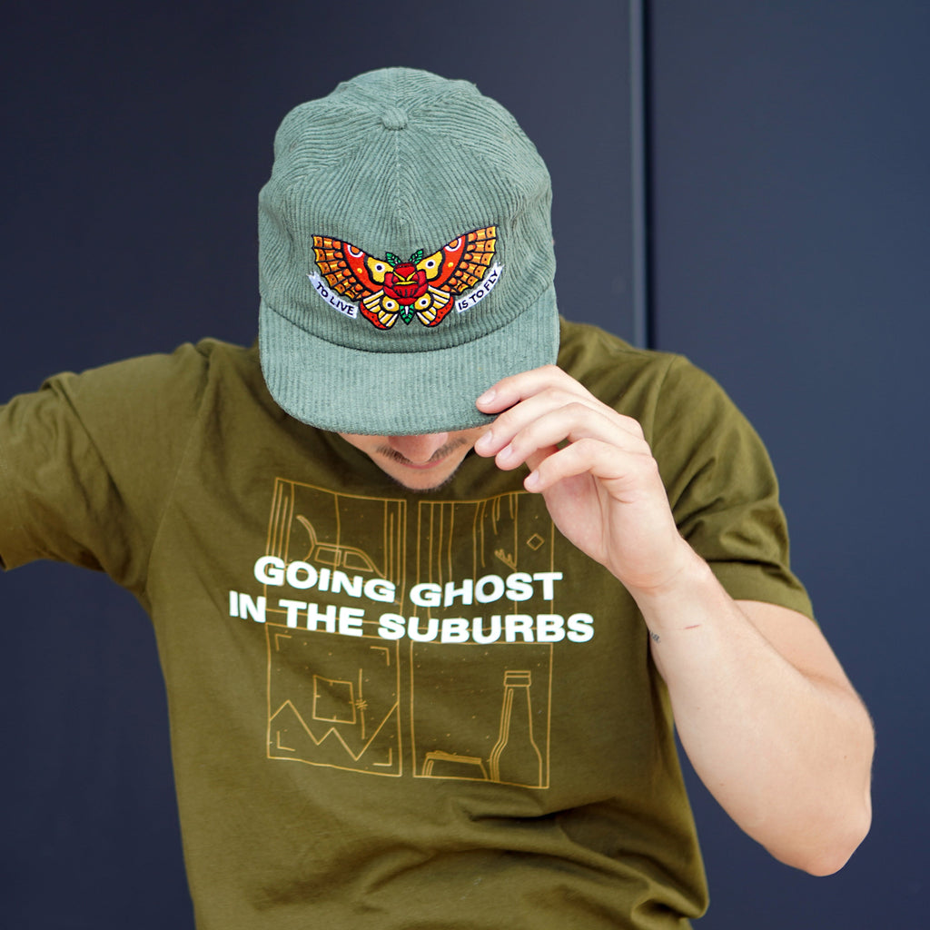 Townes Butterfly Corduroy Hat