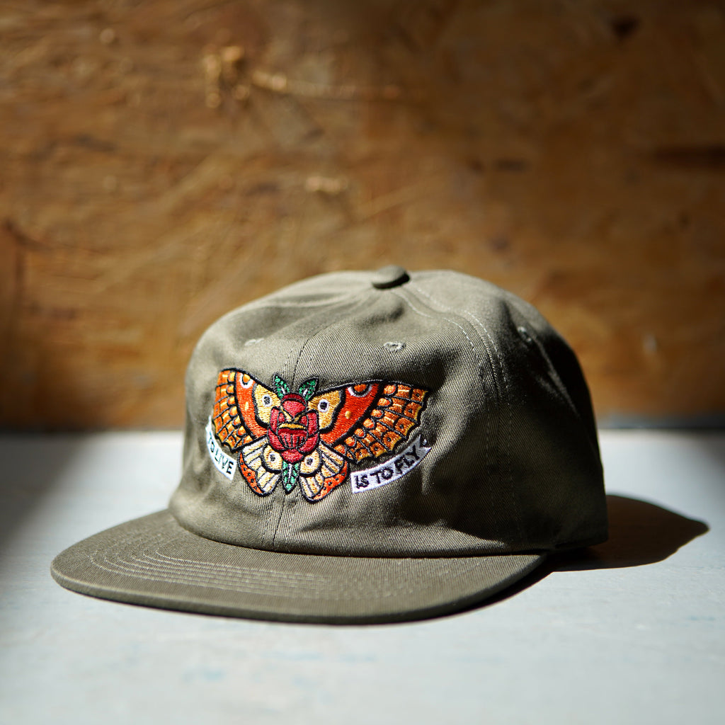 Townes Butterfly Unstructured Hat