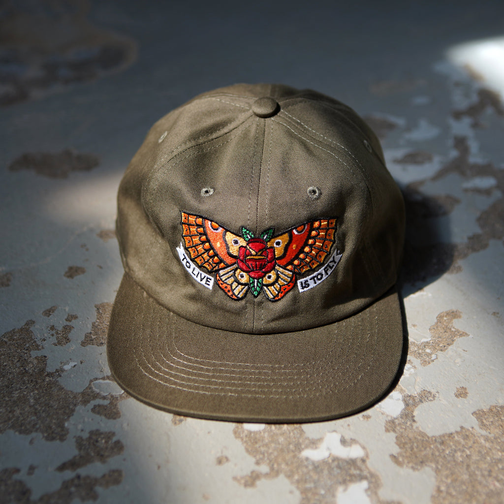 Townes Butterfly Unstructured Hat