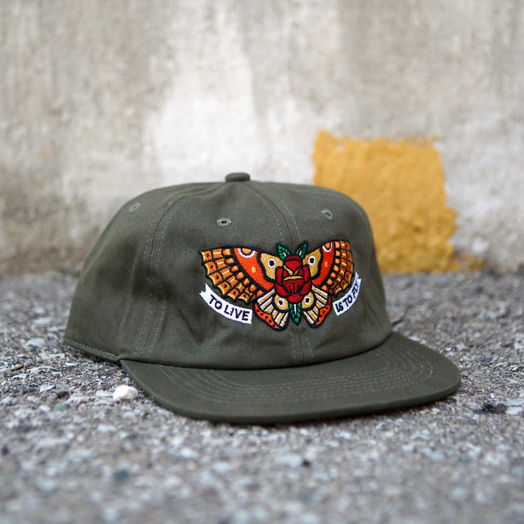 Townes Butterfly Unstructured Hat