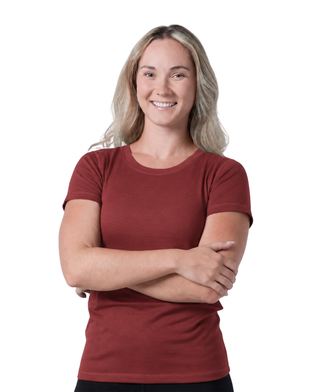 T-shirt à manches courtes pour femme, 100 % laine mérinos, 180 g/m² - Léger 