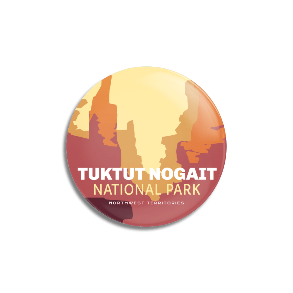 Tuktut Nogait National Park of Canada Pinback Button