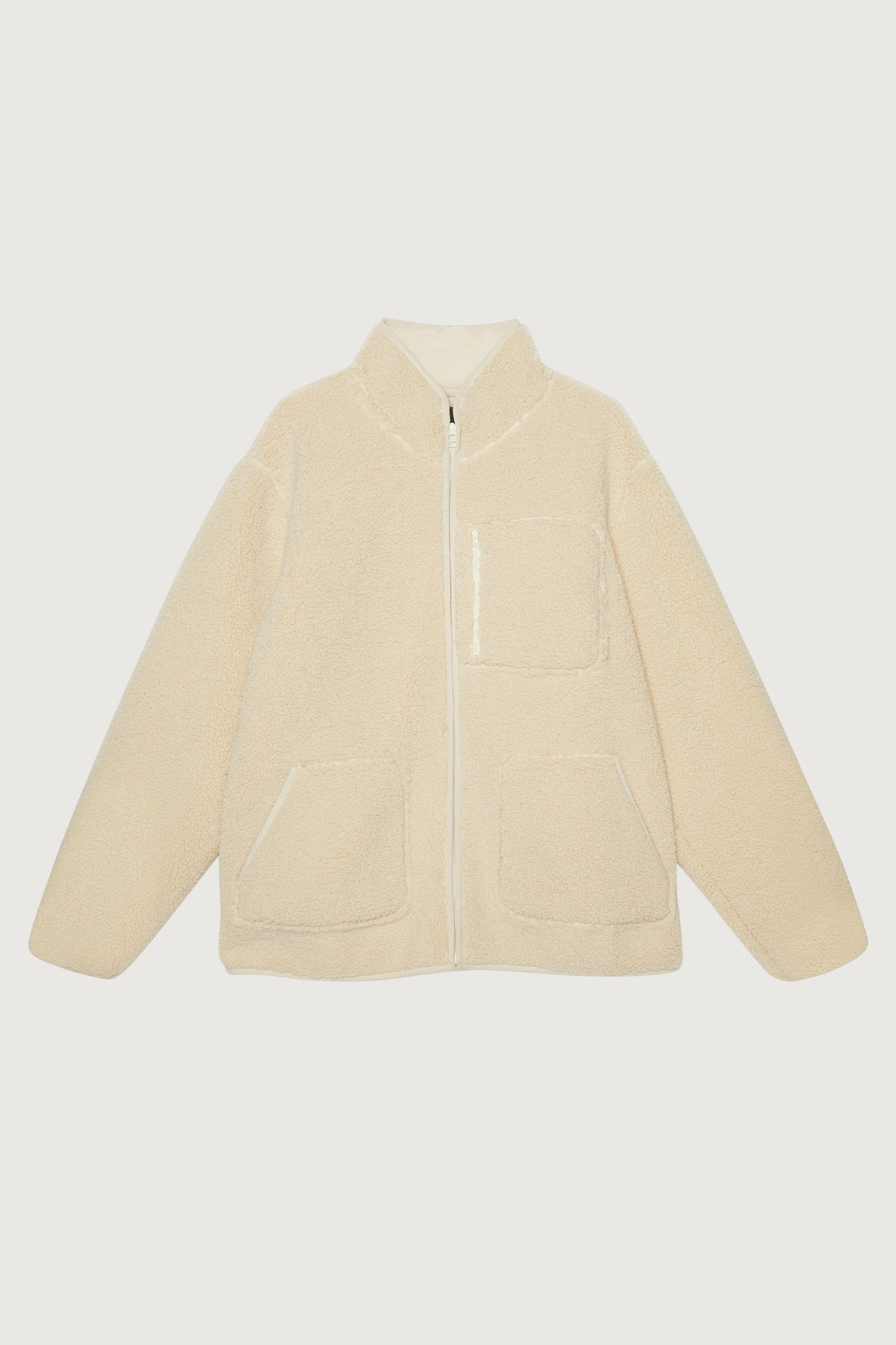 VESTE SHERPA ZIPPÉE