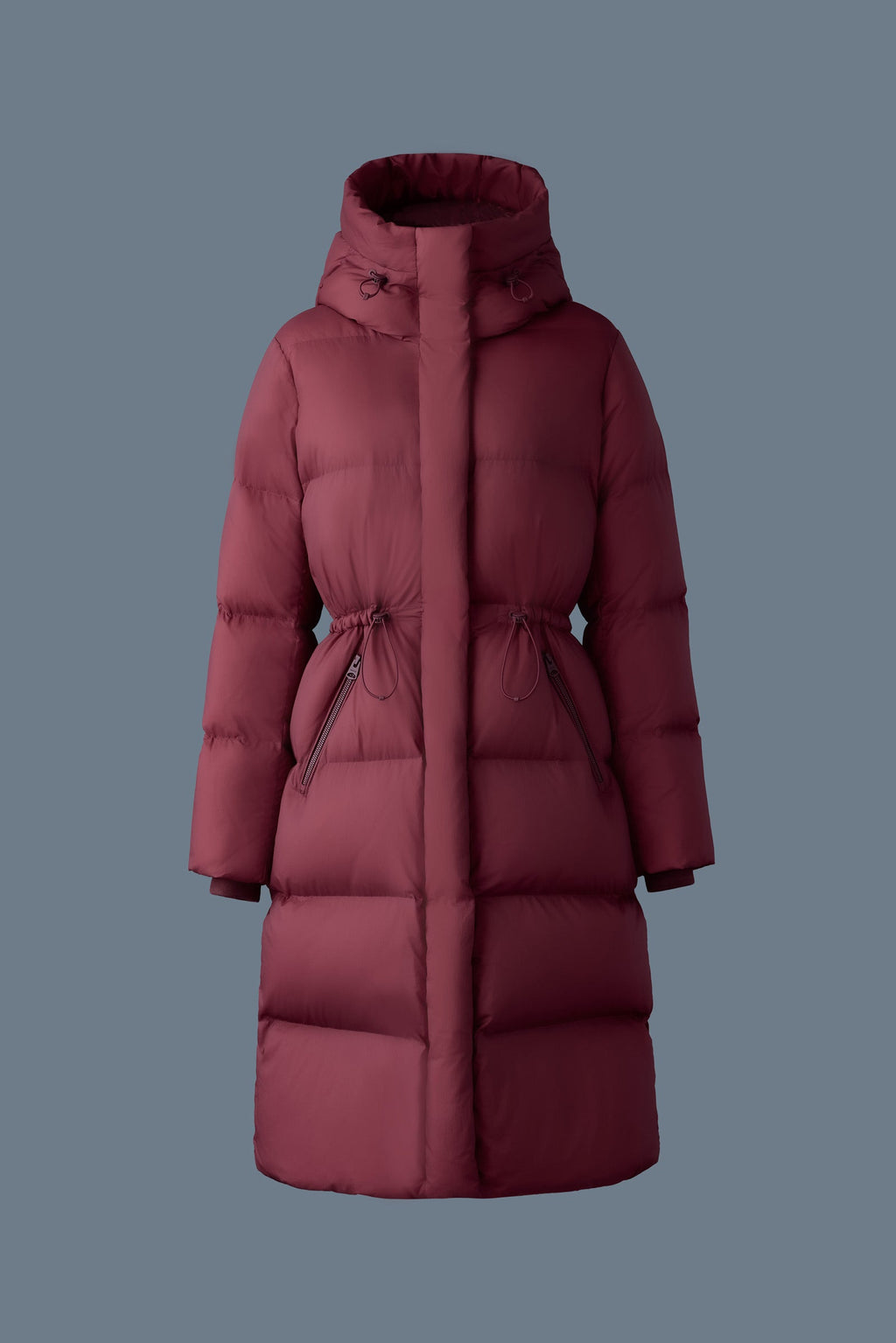 ISHANI-SW Softwash long down coat with hood